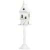 Victorian Two-Story Pedestal Bird House