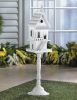 Victorian Two-Story Pedestal Bird House