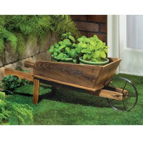 Old-Fashioned Wheelbarrow Planter