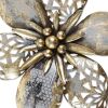 Mixed Pattern Metal Flower Garden Stake - 29.5 inches
