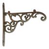 Cast Iron Plant Hanging Bracket Hook - Swirls