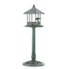 Gazebo Style Verdigris Bird Feeder