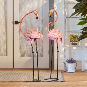 Flirty Flamingo Pair Lawn Decorations