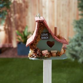 Love Shack Wood Bird House