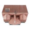 Wood Cottage Bird House