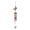 Butterfly and Heart Wind Chimes - 31.5 inches