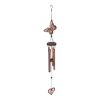 Butterfly and Heart Wind Chimes - 31.5 inches