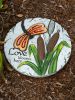 Orange Dragonfly Love Blooms Here Cement Garden Stepping Stone