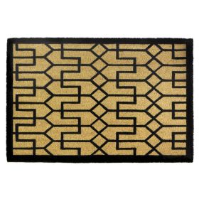 Buchanan Art Deco Coir Door Mat