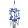 Blue Hummingbird Acrylic and Metal Windchimes