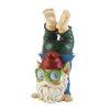 Handstand Gnome Solar Garden Light