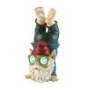 Handstand Gnome Solar Garden Light