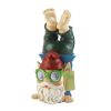 Handstand Gnome Solar Garden Light