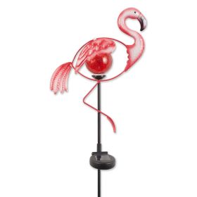 Pink Flamingo Solar Garden Stake