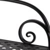 Country Apple Iron Garden Bench