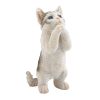 Pretty Please Cat Garden Figurine