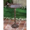 Rustic Cast Iron Birdbath