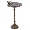 Rustic Cast Iron Birdbath