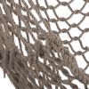 Recycled Cotton Swinging Hammock Chair - Stone
