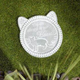 Cat Memorial Stepping Stone - Always In Our Hearts