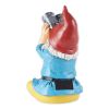 Gnome with Binoculars Solar Garden Light