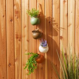 Dangling Pots Decor in Earth Tones