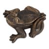 Cast Iron Frog Hinged Key Hider