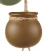 Dangling Pots Decor in Earth Tones