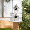 Wood Victorian Style Bird House