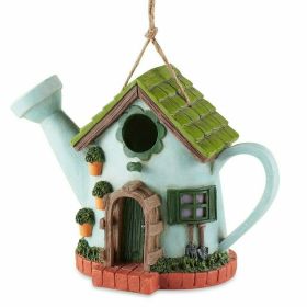 Whimsical Watering Can Birdhouse