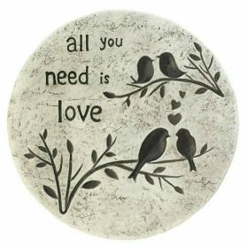 All You Need Is Love Garden Stepping Stone