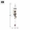 26-inch Bronze Wind Chimes with Bells and Cats