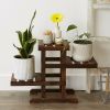 Multi-Level Wood Pallet Plant Stand