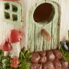 Whimsical Mushroom Cottage Birdhouse