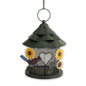 Cheerful Sunflower Hanging Bird Feeder