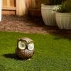 Owl Solar Garden Light - 6 inches