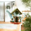 Whimsical Watering Can Birdhouse