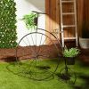 Vintage-Style Bicycle Plant Stand