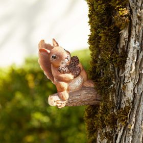 Gathering Squirrel Tree Decor