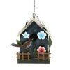 Garden Cottage Metal Birdhouse